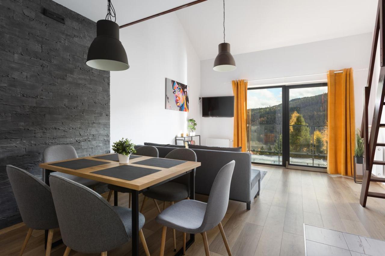Apartament Skandynawski 2-Poziomowy Sauna Jacuzzi Szczyrk Luaran gambar